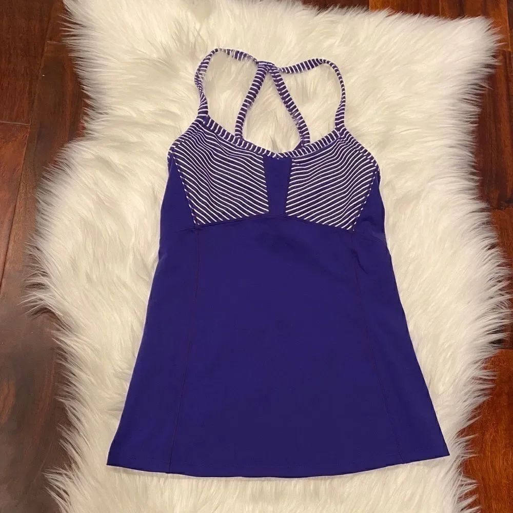 Athleta Amalfi Blue Fulfillment Tank Size XS